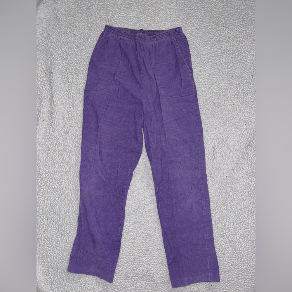 Corduroy Purple Pants